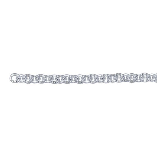 Argentium® Silver 1.7mm Round Cable Chain, By the Foot