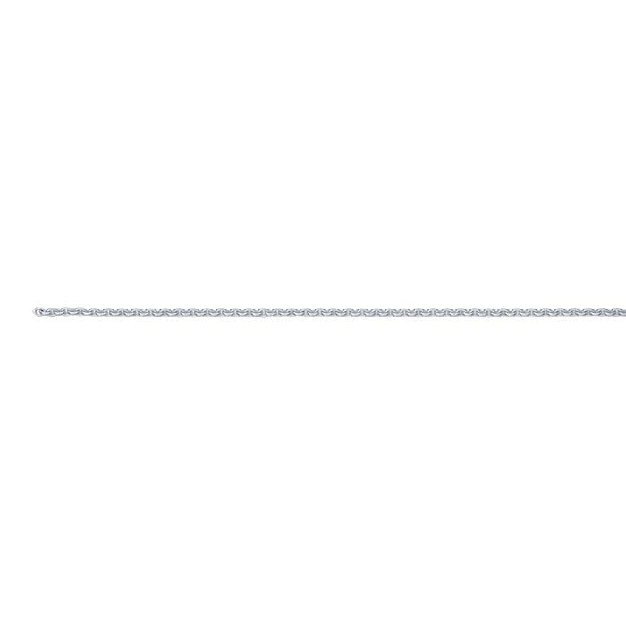 Sterling sølv 1,4 mm rund kabelkjede, per fot