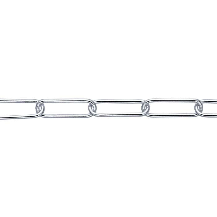 Sterling Silver 3.5mm Oval Cable Chain