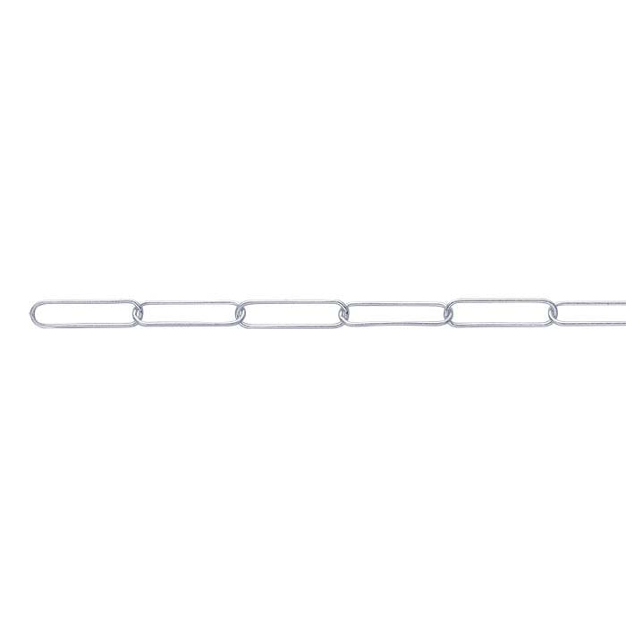 Sterling Silver 3.9mm Cable Chain, By the Foot