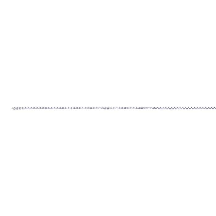 Sterling Silver 0.8mm Faceted Venetian Box Chain, By the Foot
