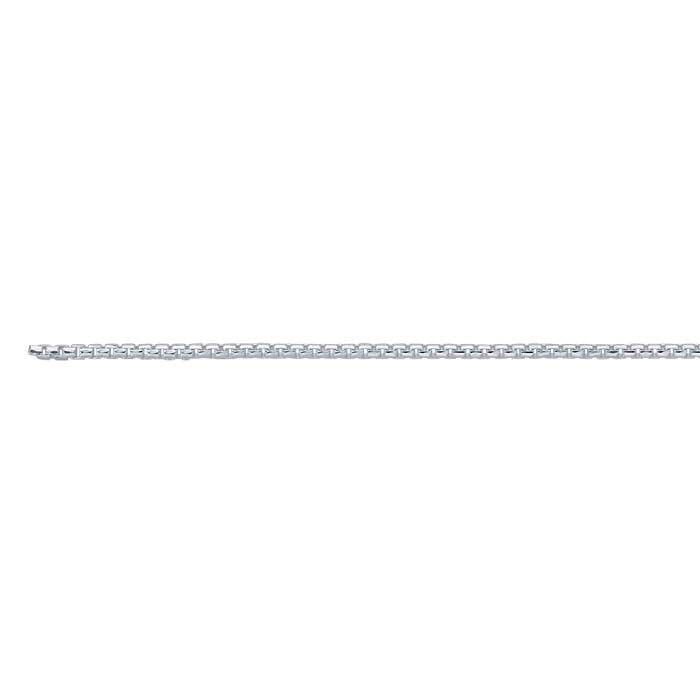 Sterling Silver 1.8mm Faceted Venetian Box Chain, By the Foot