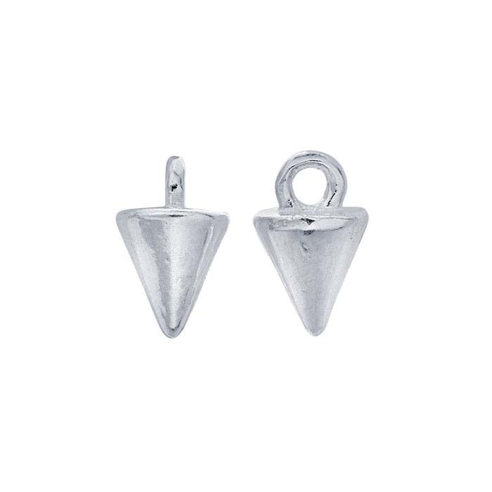 Sterling Silver Pyramid Cone Component