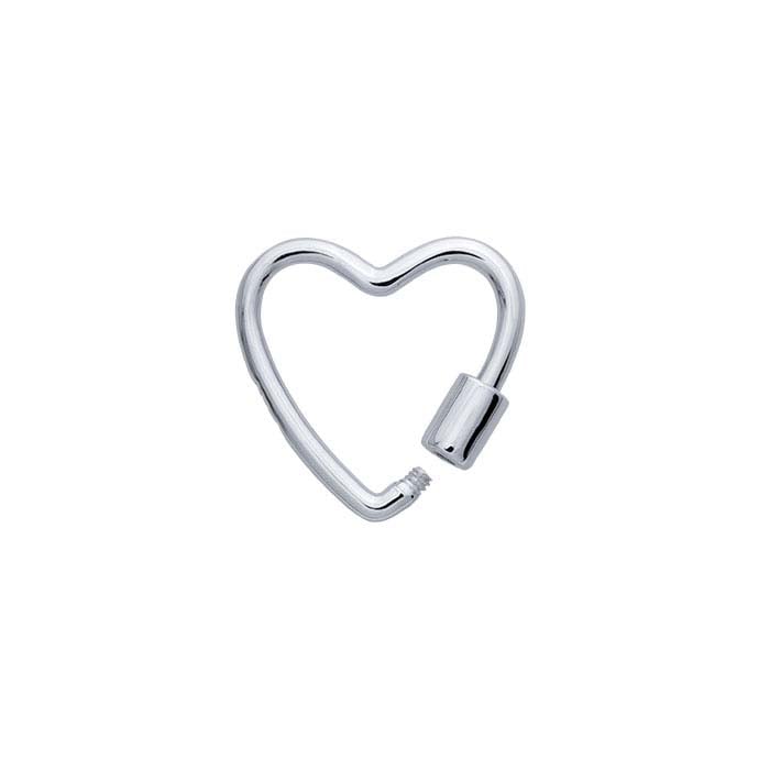 Heart Carabiner Clasp