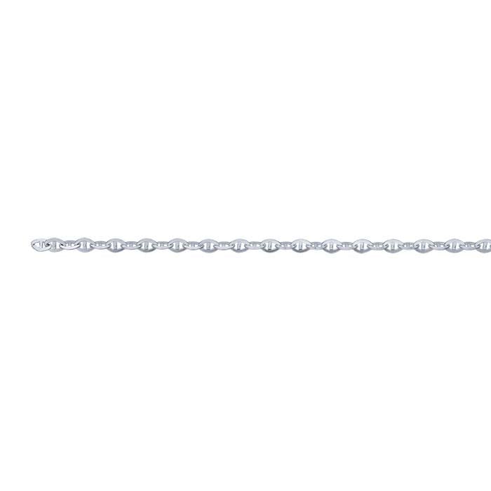 Sterling Silver 2.5mm Flat Anchor Chain