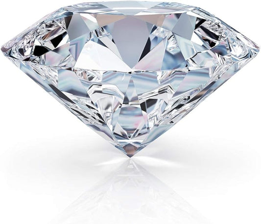 Moissanite 3mm Round, White D Color, VSS1, Lab-Created