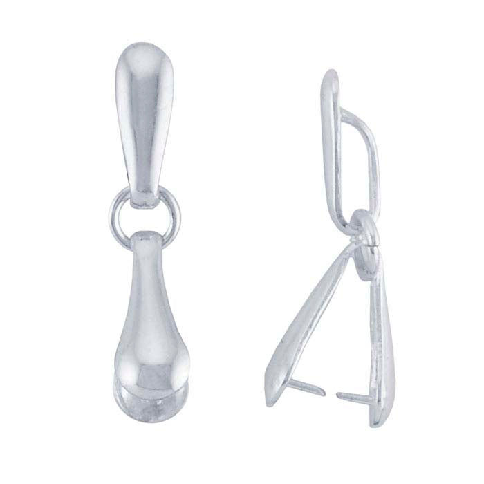 Sterling Silver Pinch Bail