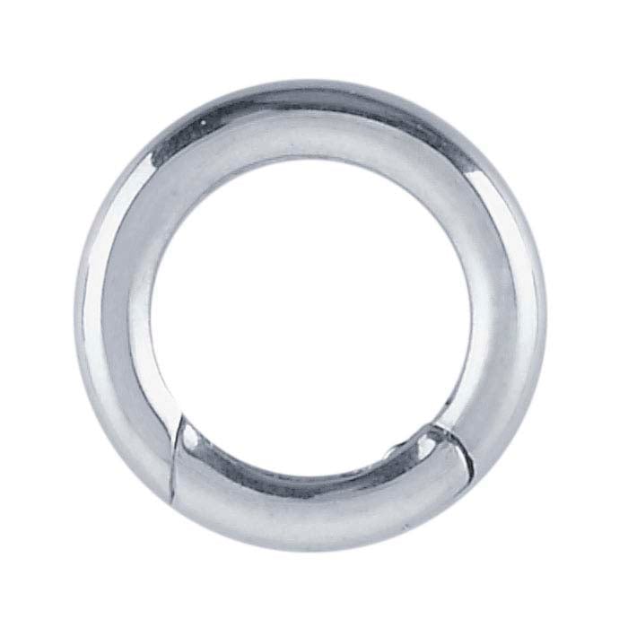 Sterling Silver Round Clasp