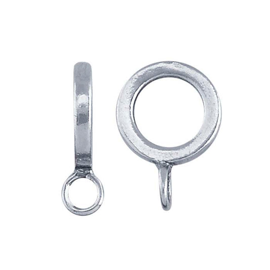 Sterling Silver Slide Bail with Ring