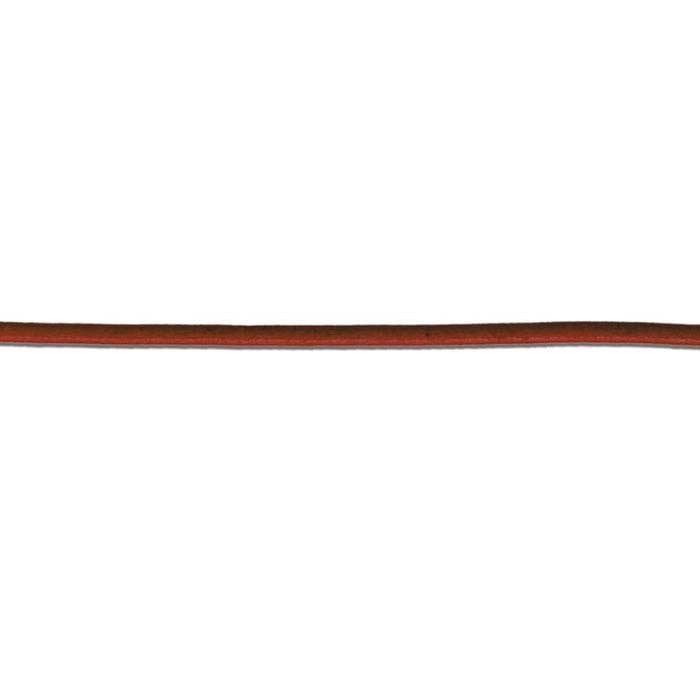 Red Greek Leather 1.8mm Round Cord, 100 meters
