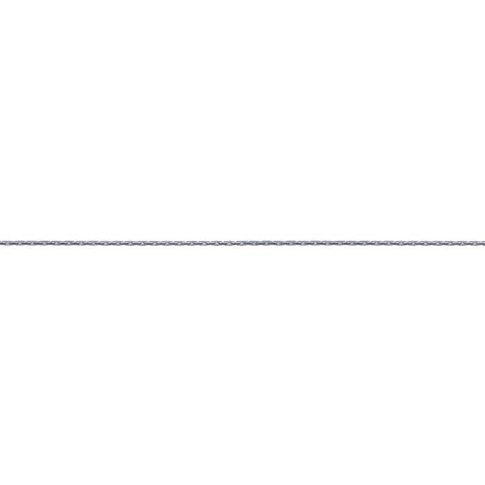 Sterling Silver 0,5 mm Cardano-kedja, per fot