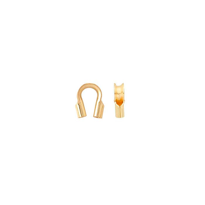 14/20 Yellow Gold-Filled Wire Guardian Cord Protector