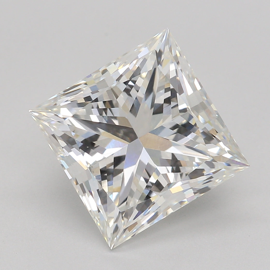 Lab-Grown Diamond 2.73ct, Princess, F, VVS2