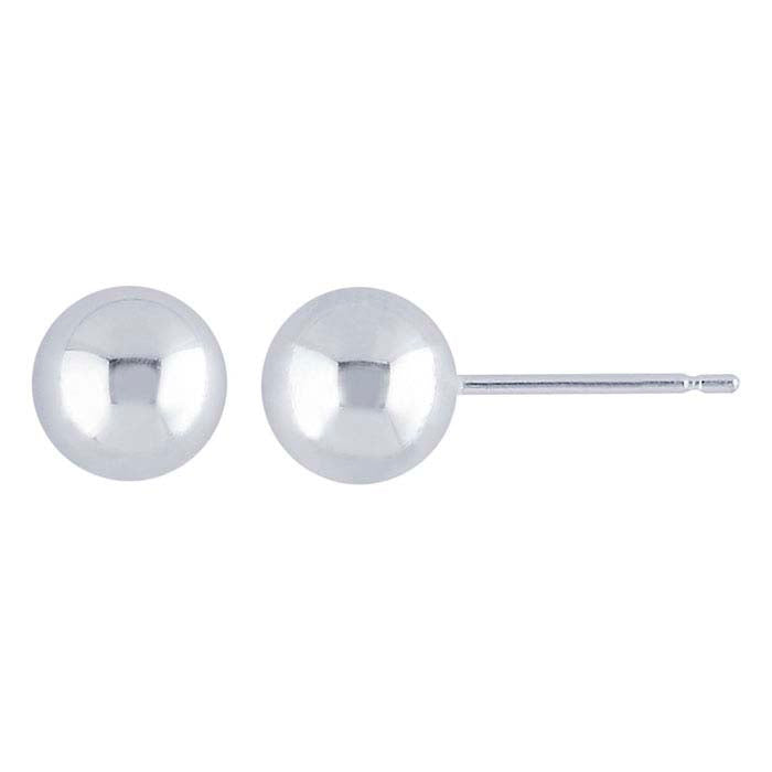 Sterling Silver Economy Ball Post Earring