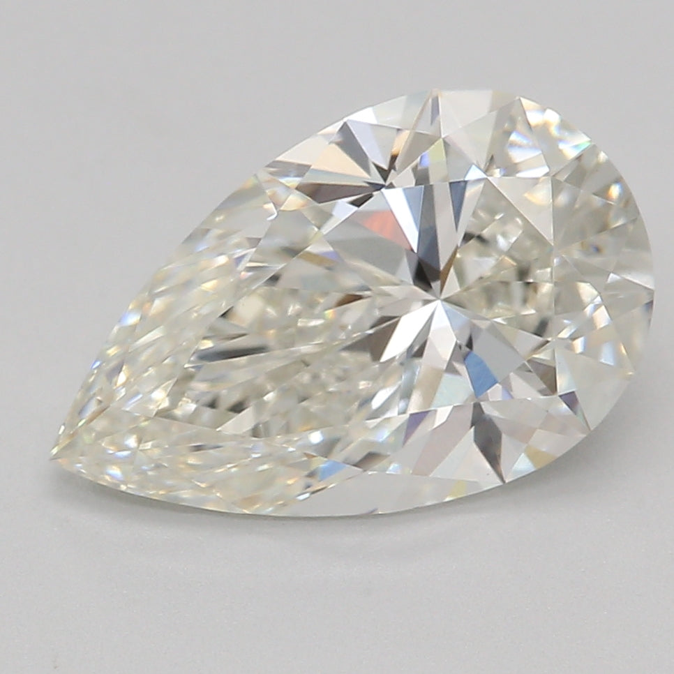 Lab-Grown Diamond 1.53ct, Pear, H, VVS2