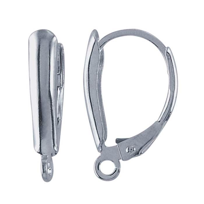 Lever-Back Ear Wire with Open Ring