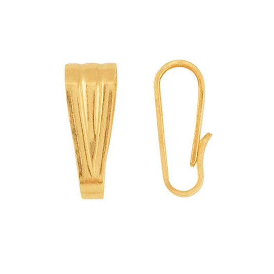 14/20 Yellow Gold-Filled Snap-On Bail