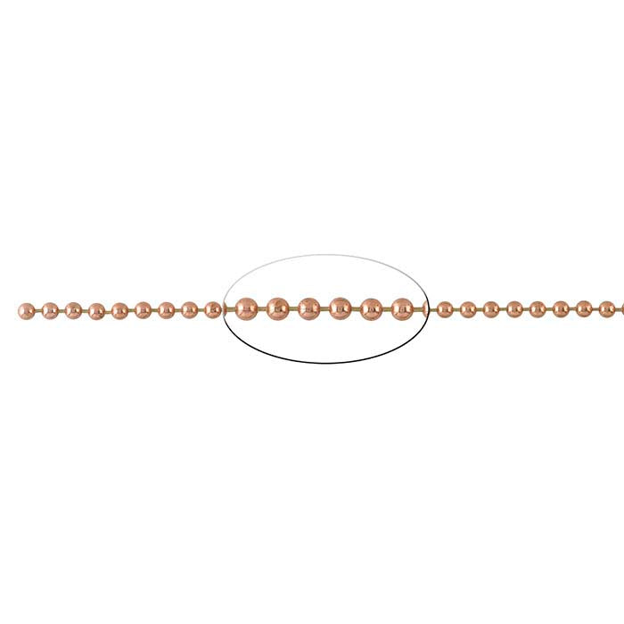 Copper Bead Chain
