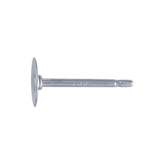 Sterling Silver Ear Post with 5mm Pad