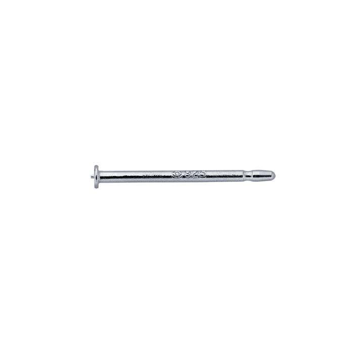 Sterling Silver 0.76mm x 11.11mm Fusion Ear Post