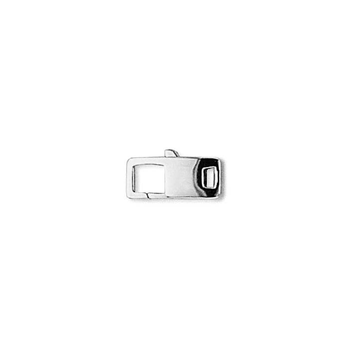 Sterling Silver 14 x 5.4mm Rectangle Lobster Clasp