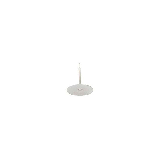 Stainless Steel Ear Post with 10mm Pad