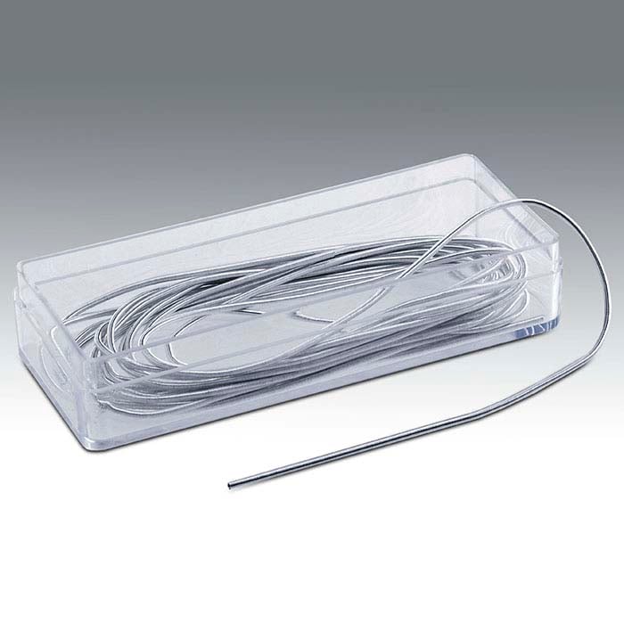 Brass White-Finish 0.5mm French Wire