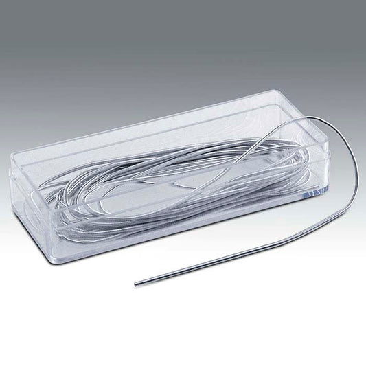 Mässing Vitfinish 0,7 mm Fransk Tråd