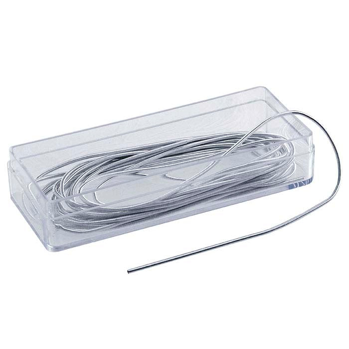 Brass White-Finish 0.8mm French Wire