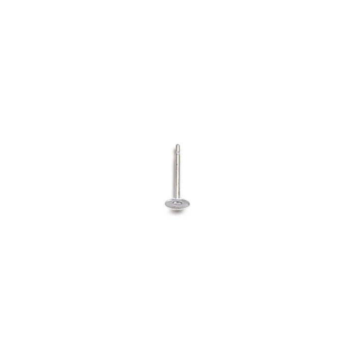 Stainless Steel Ear Post with 4mm Pad