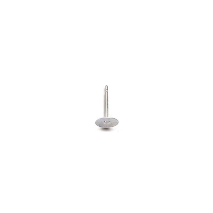 Stainless Steel Ear Post with 6mm Pad