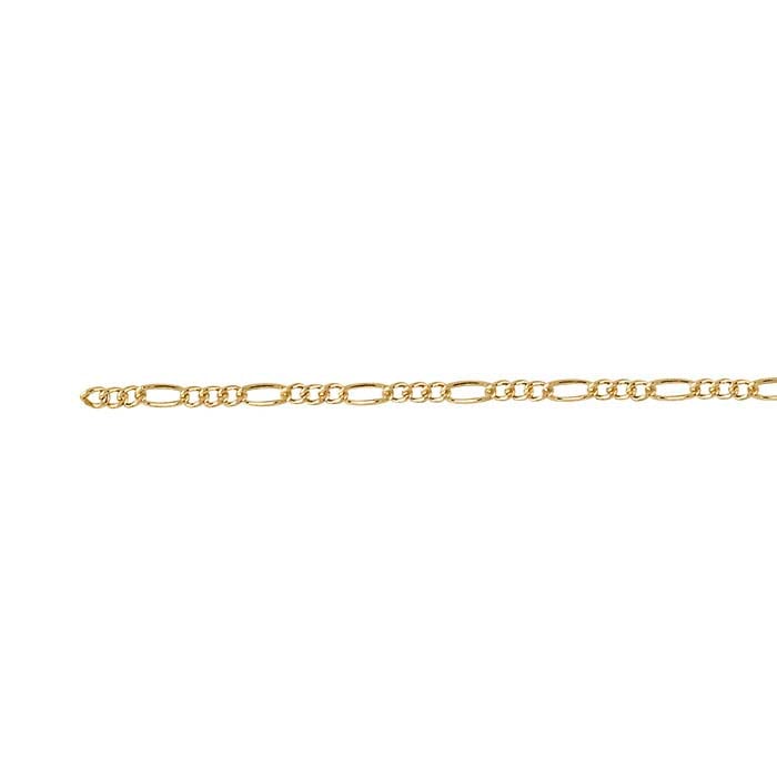 14/20 Yellow Gold-Filled Figaro Chain