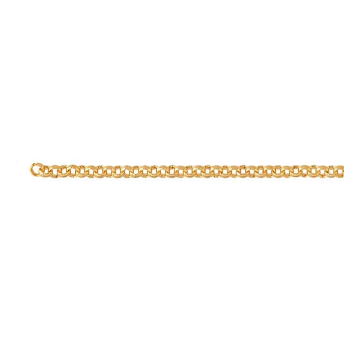 14/20 Yellow Gold-Filled Oval Rolo Chain