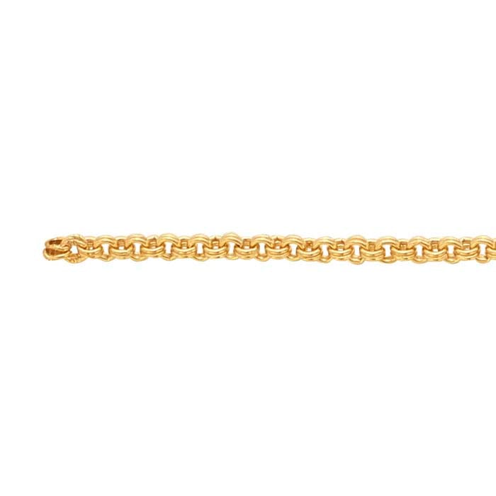 14/20 Yellow Gold-Filled Round Double-Cable Chain