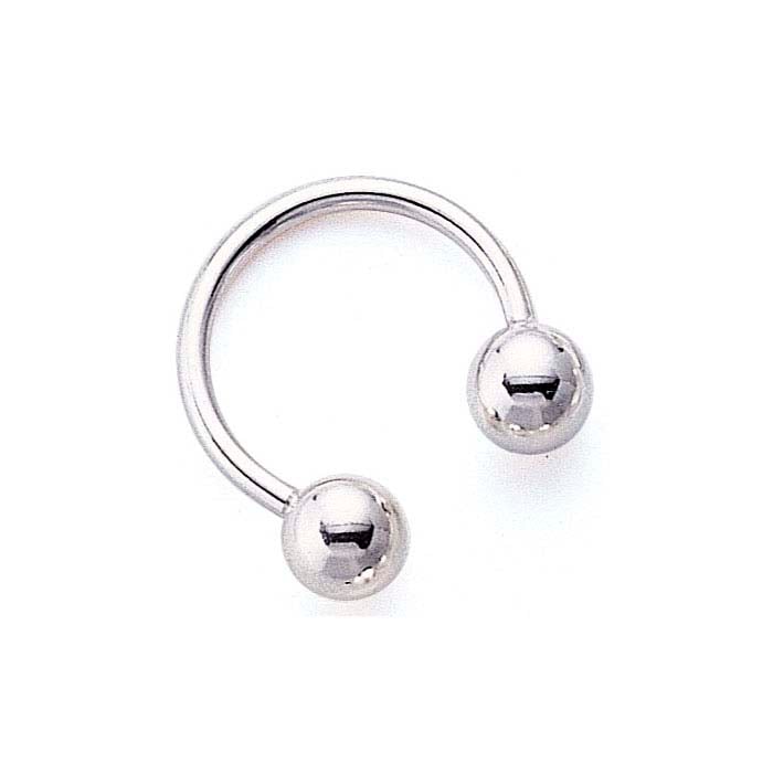 Sterling Silver Horseshoe Key Ring