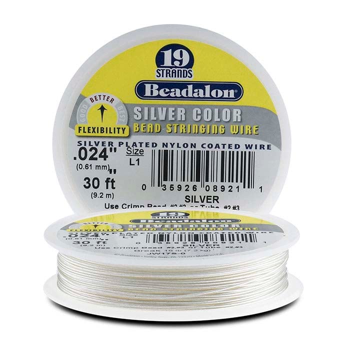 Beadalon® Designer Series 19-Strand Silver Color Wire