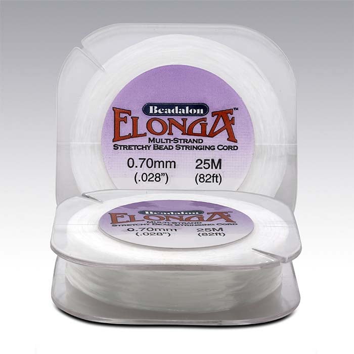 Beadalon® Elonga™ Clear Multi-Strand 0.71mm Stretch Bead Cord