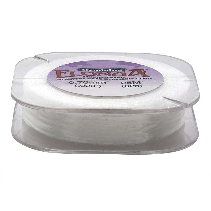 Beadalon® Elonga™ Clear Multi-Strand 0.71mm Stretch Bead Cord