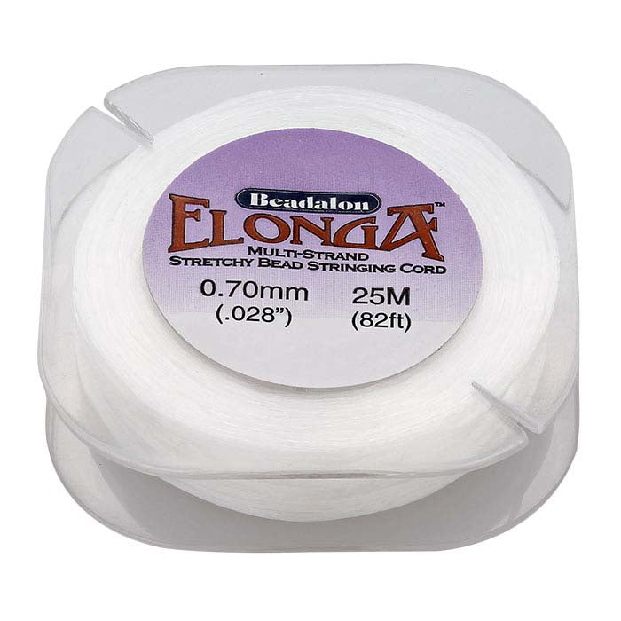 Beadalon® Elonga™ Clear Multi-Strand 0.71mm Stretch Bead Cord