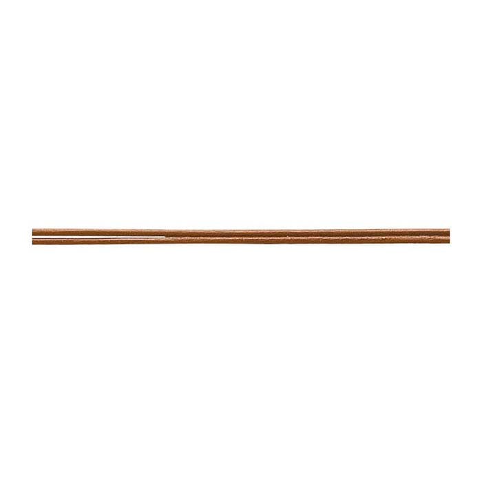 Brown Leather 1mm Round Cord, 10 meters