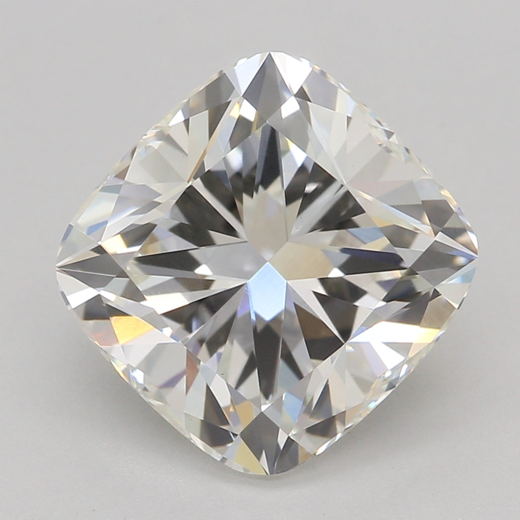 Lab-Grown Diamond 2.75ct, Cushion Mod, H, VVS2