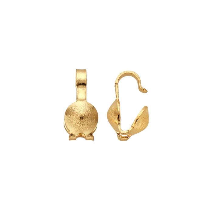 14/20 Yellow Gold-Filled Double-Cup Bead Tip