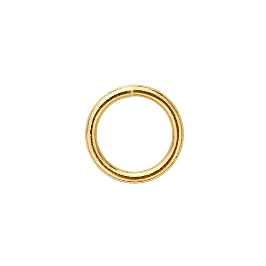 14/20 Yellow Gold-Filled 8mm Round Jump Ring