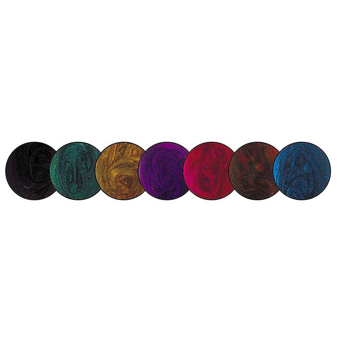 Colores™ Epoxy Resin Earthtone Pearl Colors Set