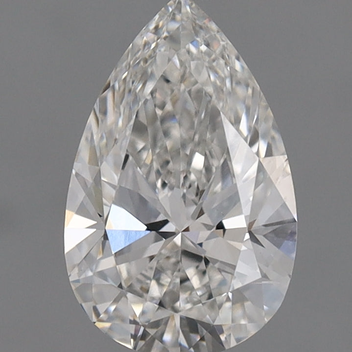 Lab-Grown Diamond 1ct, Pear, E, VVS2
