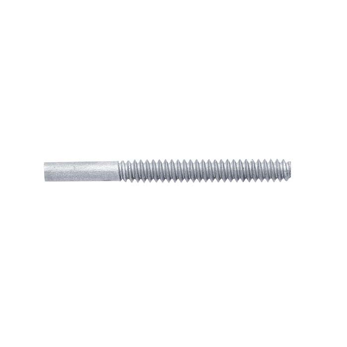 14K White Gold 1.07mm x 11.11mm Threaded Ear Post