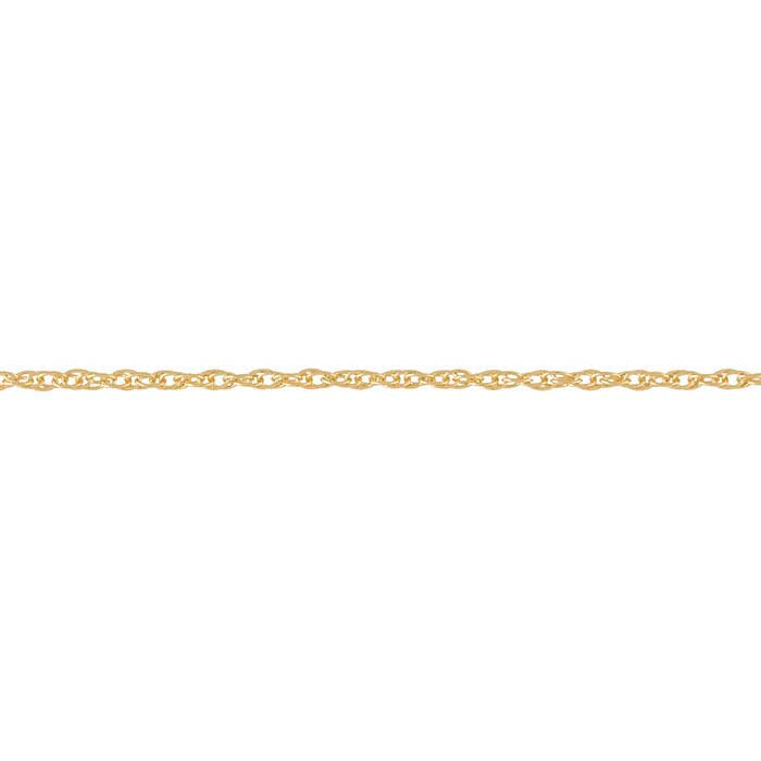 14K Yellow Gold 0.8mm Double-Rope Chain
