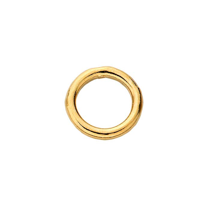 14/20 Yellow Gold-Filled 3.4mm Round Closed Ring