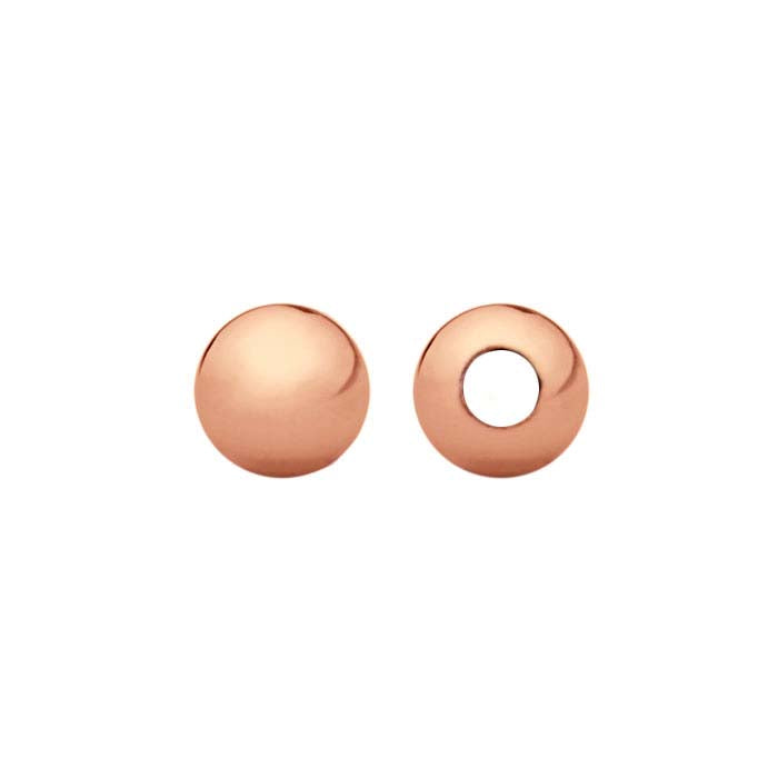 12/20 Rose Gold-Filled 2mm Round Seamless Bead