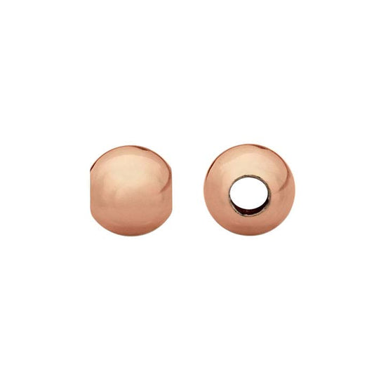 12/20 Rose Gold-Filled 3mm Round Seamless Bead